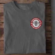 Manchester is My Heaven Bee Badge Pocket Print T-Shirt
