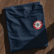 Manchester Is Red Badge Pocket Print T-Shirt