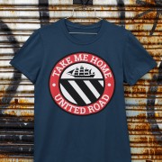 Take Me Home United Road Badge Large Print T-Shirt
