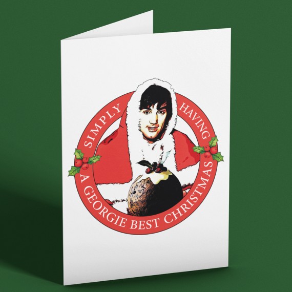 Simply Having A Georgie Best Christmas Greetings Card