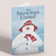 Snowman United Greetings Card