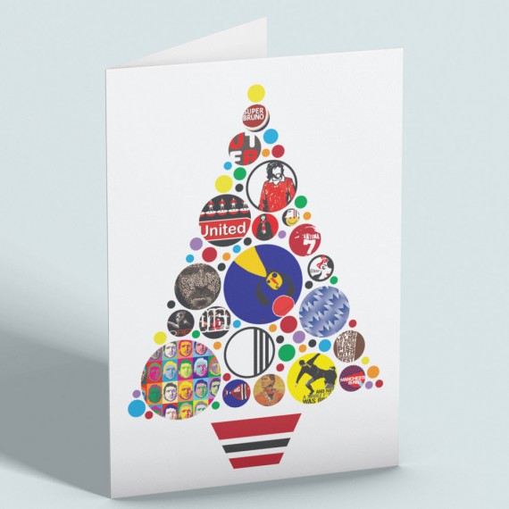 TShirtsUnited Christmas Tree Greetings Card