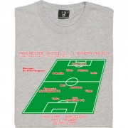1999 Champions League Final Line-Up T-Shirt