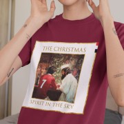 The Christmas Spirit In The Sky T-Shirt