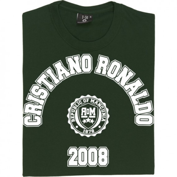 Cristiano Ronaldo 2008 T-Shirt | TShirtsUnited