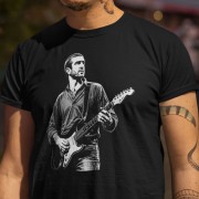 Eric Cantona Guitar T-Shirt