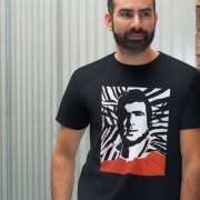 Eric Cantona Woodcut T-Shirt