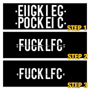F**k LFC (Hidden Message) T-Shirt