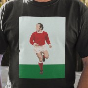 Nobby Stiles Stylised T-Shirt