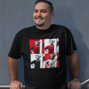 Nobby Stiles Andy Warhol Style T-Shirt