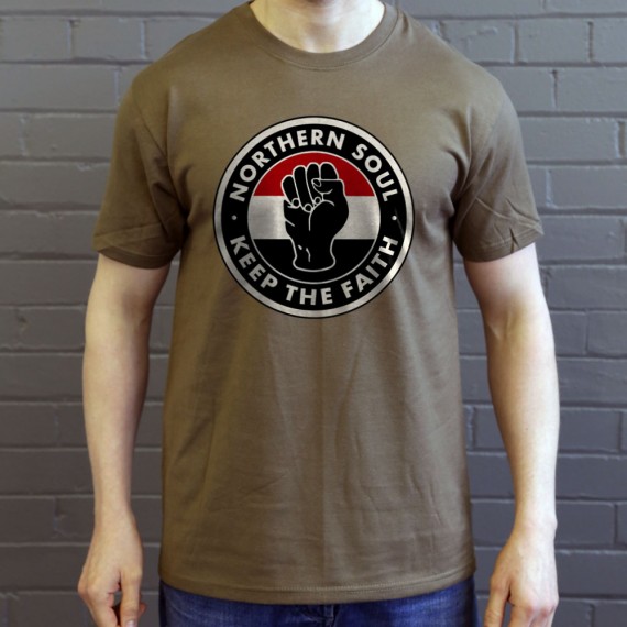 Maglietta Northern Soul Keep the Faith, varie taglie e colori, maglietta Motown - Italia