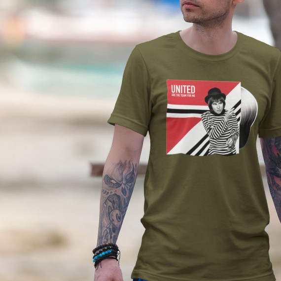 United Are The Team For Me (Davy Jones) T-Shirt | TShirtsUnited