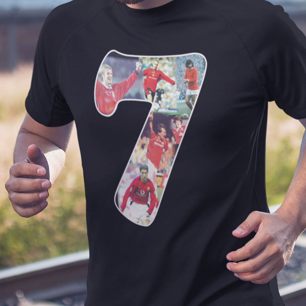 Manchester United Number 7s T-Shirt | TShirtsUnited