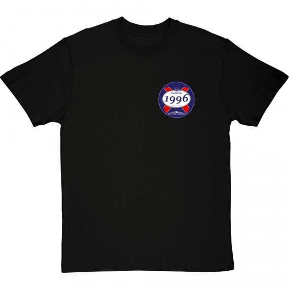 Cantona Beer Mat (Pocket Print) T-Shirt
