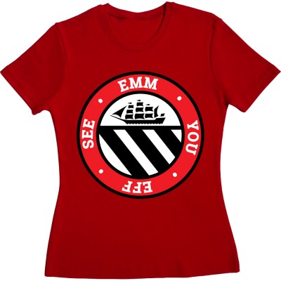 emm you eff see Badge Large Print