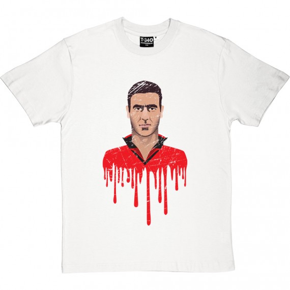 Eric Cantona Graphic Portrait T-Shirt