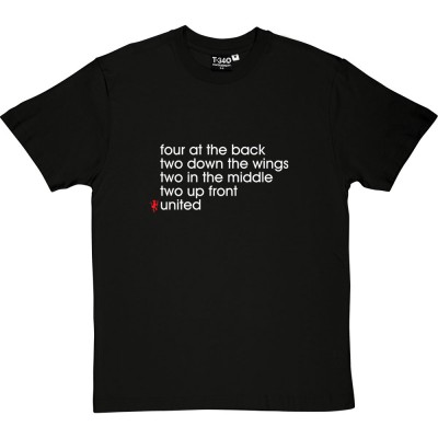 Four At The Back (Large Print)
