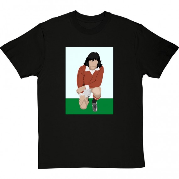 George Best 1971 Stylised T-Shirt