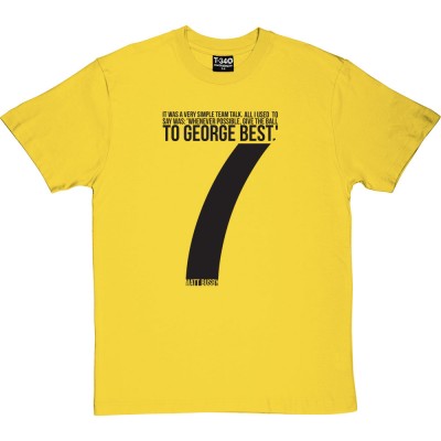 Give The Ball To George Best