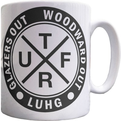 Glazers Out! Woodward Out! UTFR Ceramic Mug