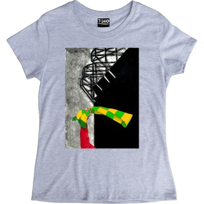 Hadrian Richards Green and Gold Bar Scarf