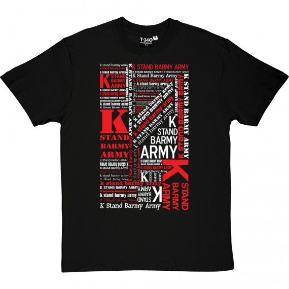 K Stand Barmy Army T-Shirt