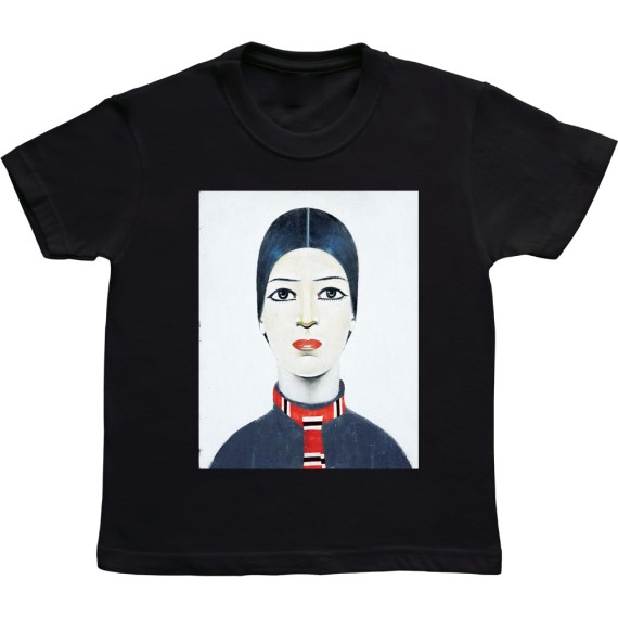 L.S. Lowry "A Portrait of Ann (with Bar Scarf)" T-Shirt