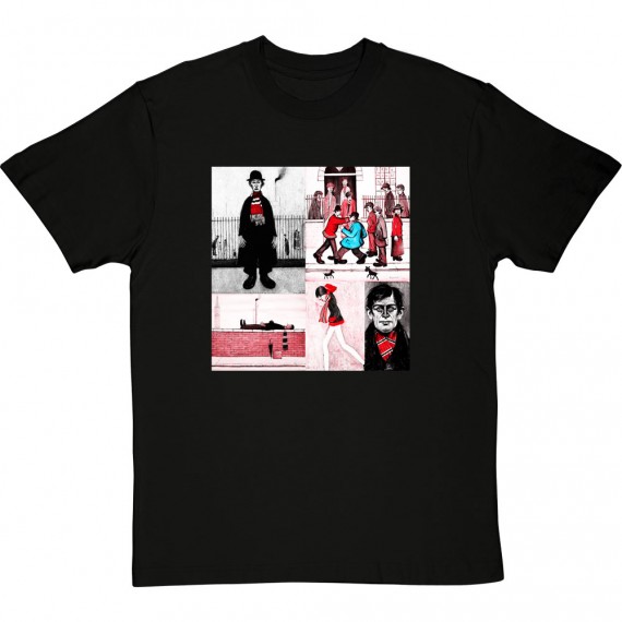L.S. Lowry United Collage T-Shirt