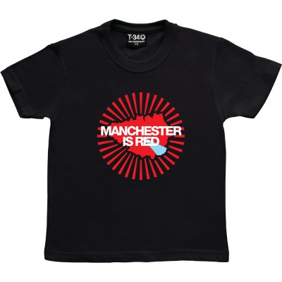 Manchester Is Red Map