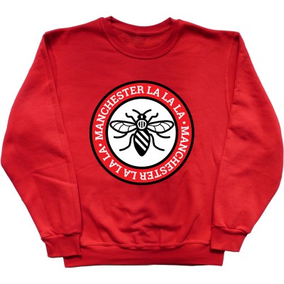 Manchester La La La Badge Large Print