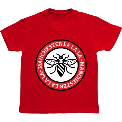 Manchester La La La Badge Large Print