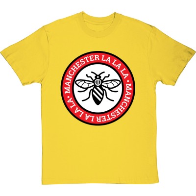 Manchester La La La Badge Large Print