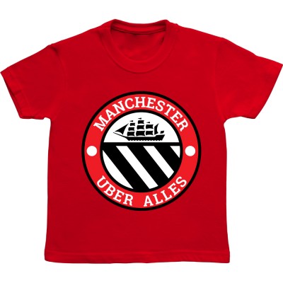 Manchester Uber Alles Ship Badge Large Print