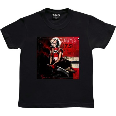 Marilyn Monroe Red, White and Black