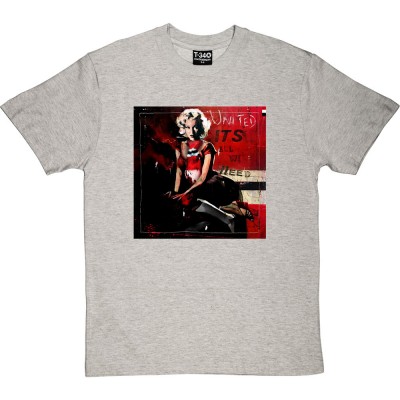 Marilyn Monroe Red, White and Black