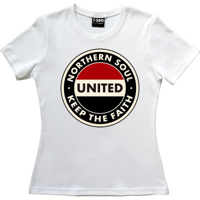 Northern Soul "Keep The Faith" (Red, White and Black)