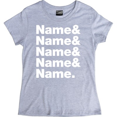 Personalised Line-Up T-Shirt