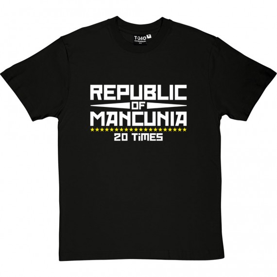 Republic of Mancunia "20 Times" T-Shirt
