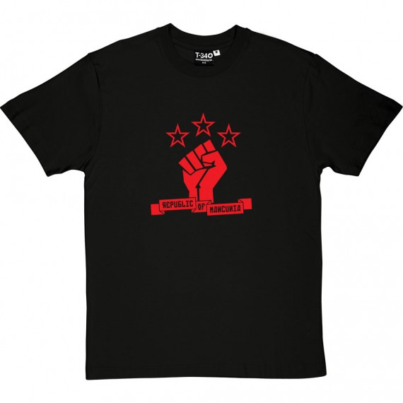 Republic Of Mancunia Clenched Fist T-Shirt