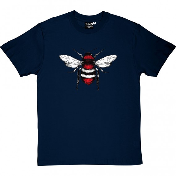 Red, White and Black Bee T-Shirt