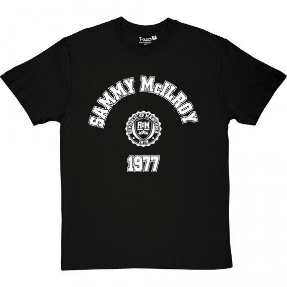 Sammy McIlroy 1977 T-Shirt