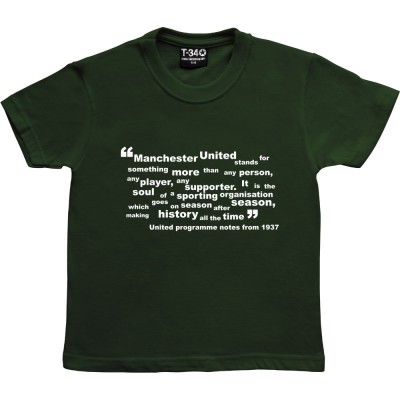 Manchester United "Soul" Quote