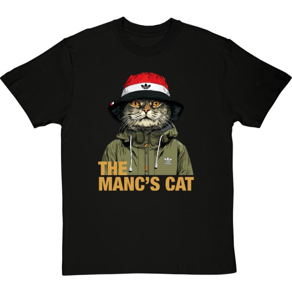 The (Well Dressed) Manc's Cat T-Shirt