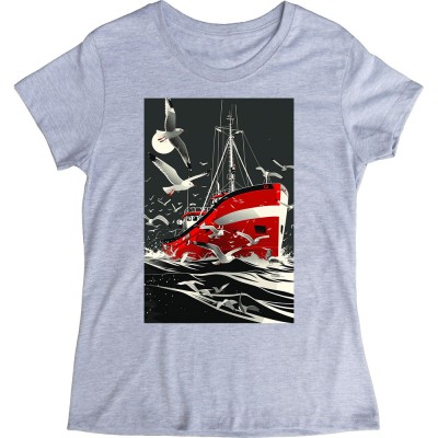 Trawler and Seagulls