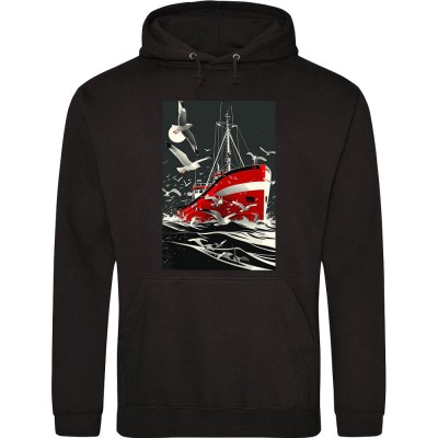 Trawler and Seagulls