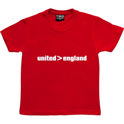 United Are Greater Than England