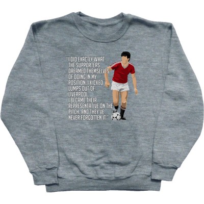 Norman Whiteside "Kicking Lumps" Quote