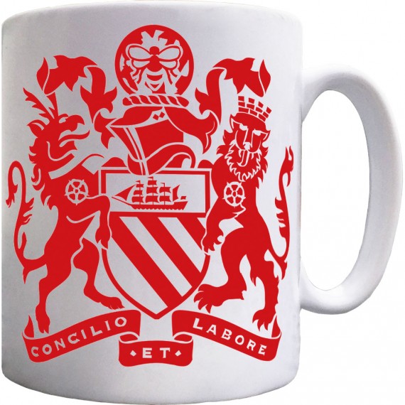 Manchester Coat of Arms Ceramic Mug
