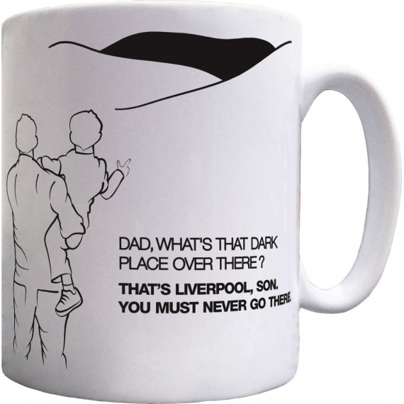Manchester Dad and Lad Ceramic Mug
