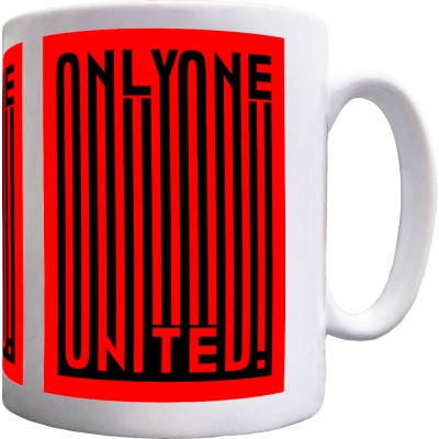 Only One United Typographuc Ceramic Mug